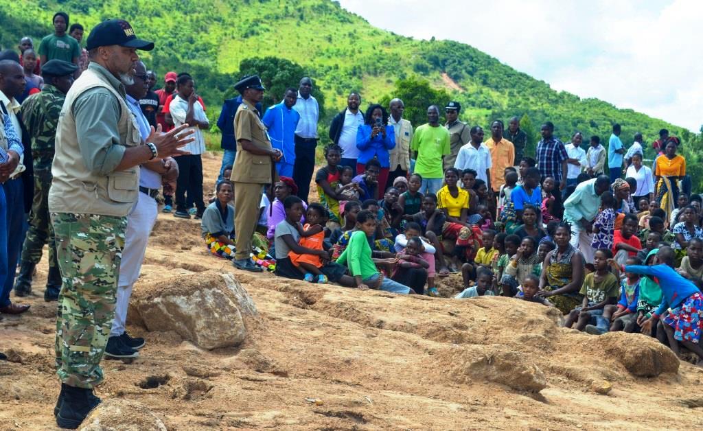 Malawi Vice Presidents says evacuation camps are not suitable for long stay